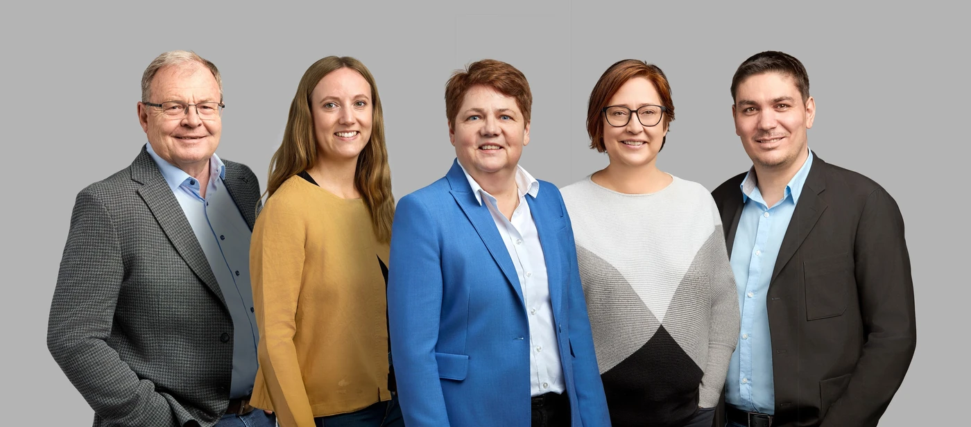 Das Team von SOS-Kinderdorf Liechtenstein auf dem gemeinsamen Gruppenfoto 2026
